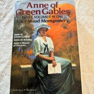 Anne of Green Gables Three Volumes In One 1986 Hardcover Montgomery